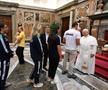 David Popvovici, întâlnire cu Papa Leon al XIV-lea // foto: vaticannews.va
