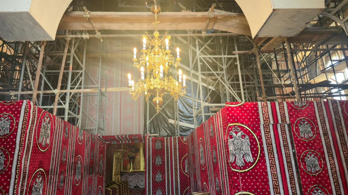 Adio, Palat! Gigi Becali va oferi declarații doar din biserica ridicată în Pipera: imagini spectaculoase din interior