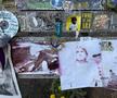 Banca din Seattle unde fanii vin și lasă obiecte în memoria lui Kurt Cobain FOTO: Ionuț Iordache (GSP)