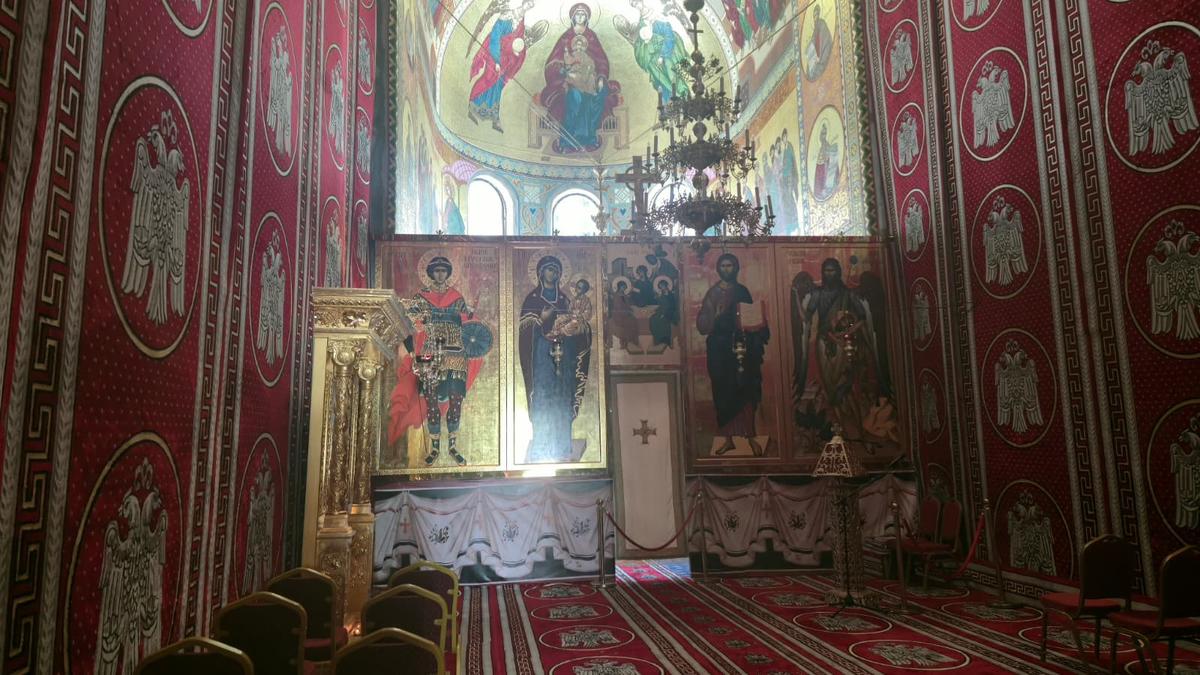 Adio, Palat! Gigi Becali va oferi declarații doar din biserica ridicată în Pipera: imagini spectaculoase din interior