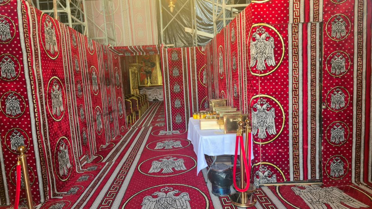 Adio, Palat! Gigi Becali va oferi declarații doar din biserica ridicată în Pipera: imagini spectaculoase din interior
