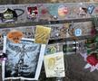 Banca din Seattle unde fanii vin și lasă obiecte în memoria lui Kurt Cobain FOTO: Ionuț Iordache (GSP)