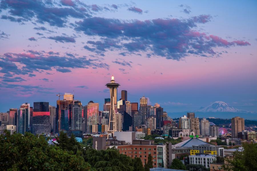 Seattle, la apus FOTO: Ionuț Iordache (GSP) Nirvana unui copil de 13 ani