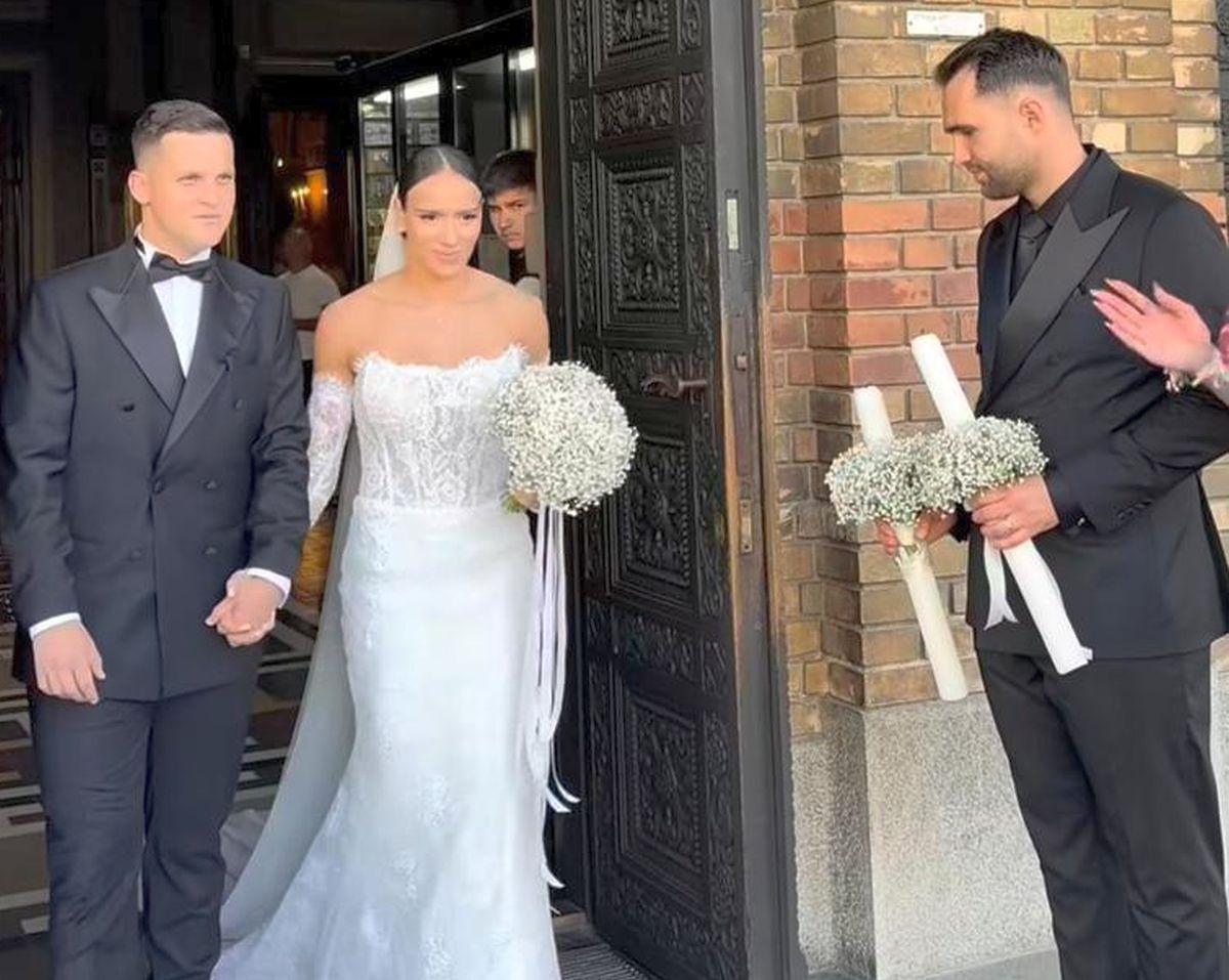 Teodora Meluță s-a cununat religios cu Vlad Nicoară
