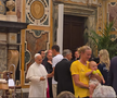 David Popovici, în vizită la Papa