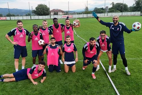 FC Botoșani, în cantonament la Bansko // Foto: Instagram