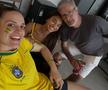 Omoregie și Moreschi urmăresc împreună Campionatul Mondial / FOTO: Instagram