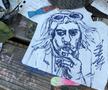 Banca din Seattle unde fanii vin și lasă obiecte în memoria lui Kurt Cobain FOTO: Ionuț Iordache (GSP)