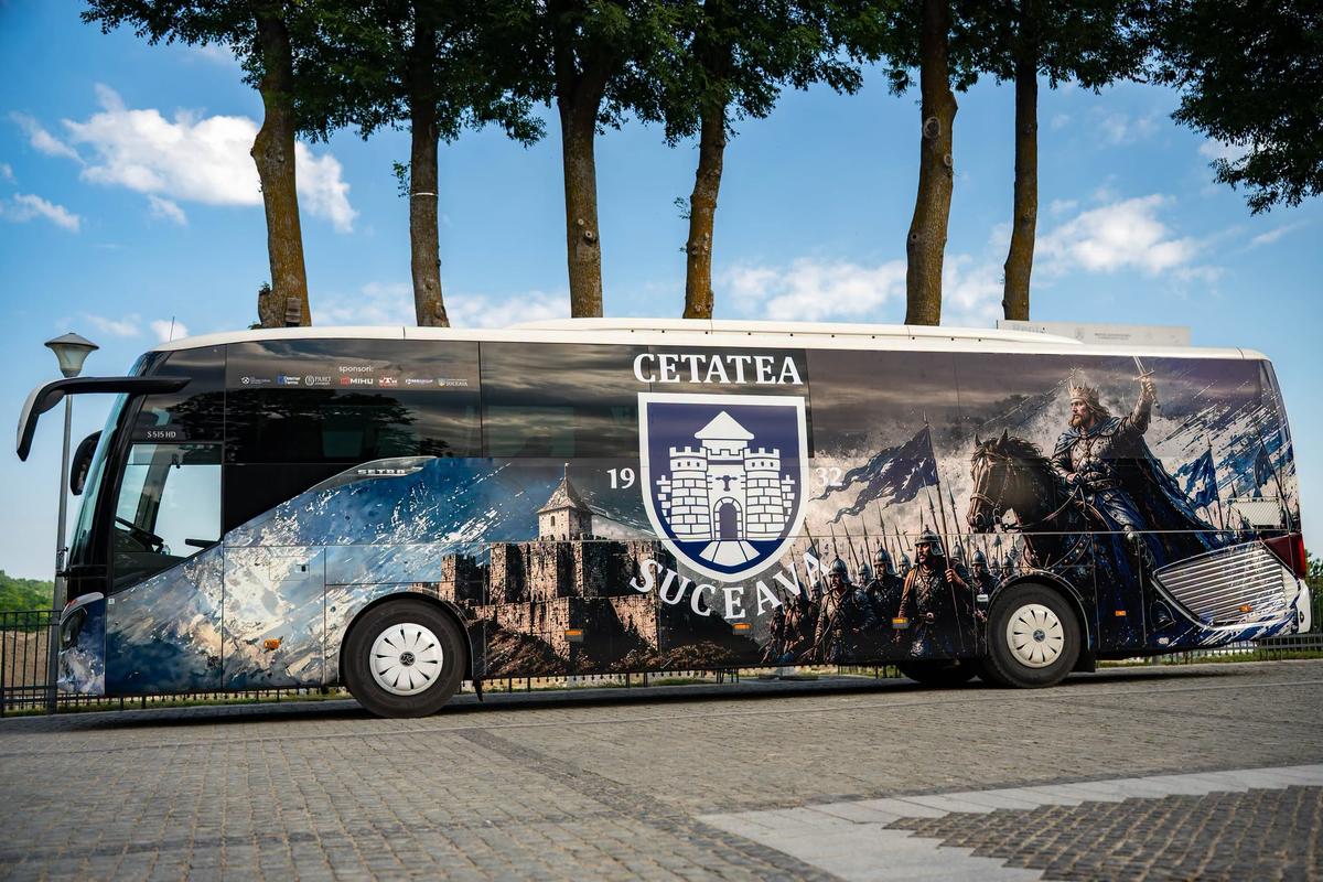 CSM Cetatea Suceava, autocar modern în Liga 2