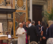 David Popovici, în vizită la Papa