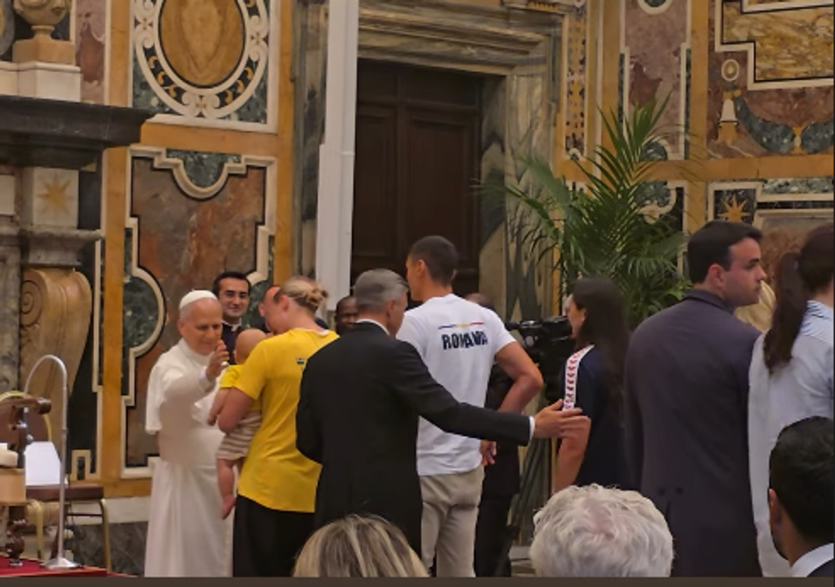 David Popovici, întâlnire specială cu Papa Leon al XIV-lea chiar la Roma