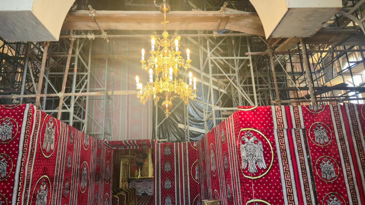 Adio, Palat! Gigi Becali va oferi declarații doar din biserica ridicată în Pipera: imagini spectaculoase din interior