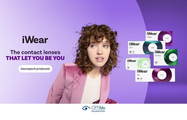 OPTIblu extinde portofoliul de noutăți și lansează în România lentilele de contact iWear