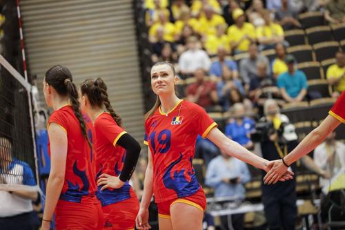 Adelina Ungureanu, căpitanul naționalei feminine de volei/Foto: Imago Images