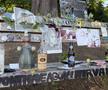 Banca din Seattle unde fanii vin și lasă obiecte în memoria lui Kurt Cobain FOTO: Ionuț Iordache (GSP)