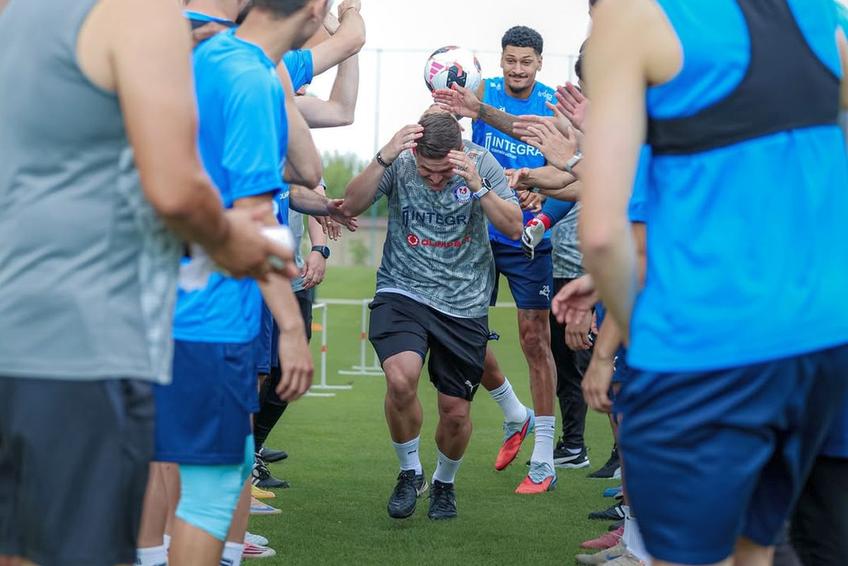 Vlad Nicoară e noul preparator fizic de la Ordabasy/ foto Instagram @Ordabasy