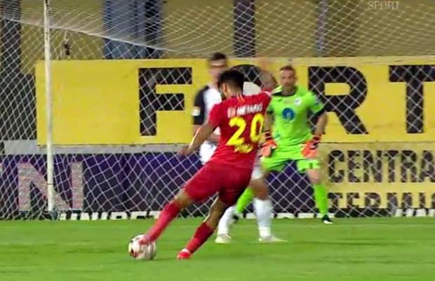GAZ METAN - FCSB. Ce ghiulea! Ionuț Vînă e candidat la golul sezonului, după superexecuția de la Mediaș