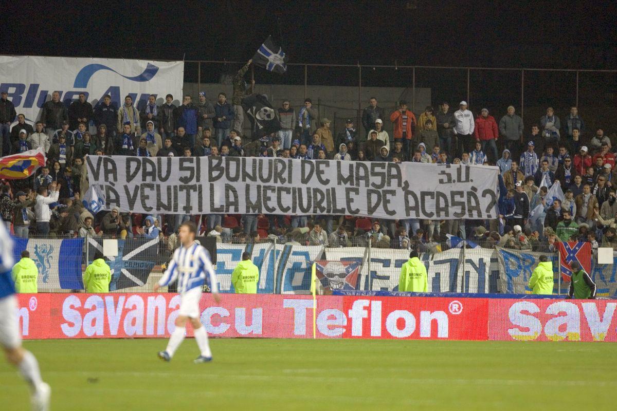 Rivalitate, ironii și orgolii duse la extrem » 35 de imagini spectaculoase din meciurile FCU Craiova - Dinamo