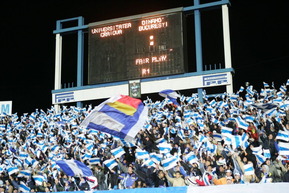 Rivalitate, ironii și orgolii duse la extrem » 35 de imagini spectaculoase din meciurile FCU Craiova - Dinamo