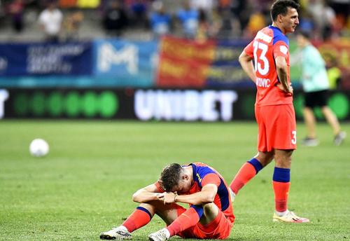 Jucătorii lui FCSB, după 2-2 cu Voluntari
