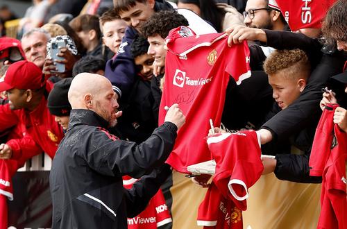Erik ten Hag a exclus de la meciurile din turneul estival al lui Manchester United un jucător, foto: Guliver/gettyimages