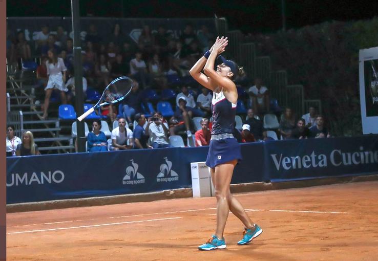 Irina Begu, campioana de la Palermo / Sursă foto: Twitter@LadiesOpenPA