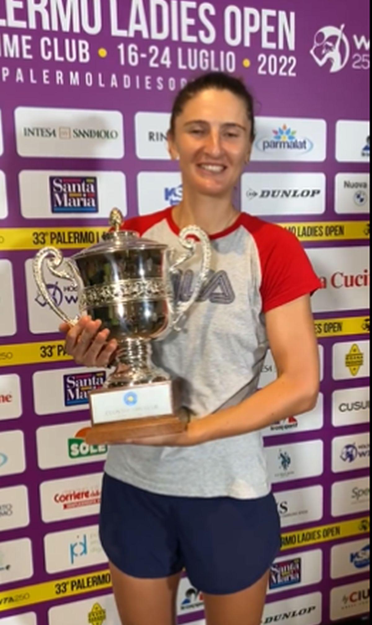 Promisiunea Irinei Begu, după titlul de la Palermo: „Nu știu câți ani voi mai juca, dar voi încerca mereu să îmi etalez cel mai bun tenis” + Ședință foto specială