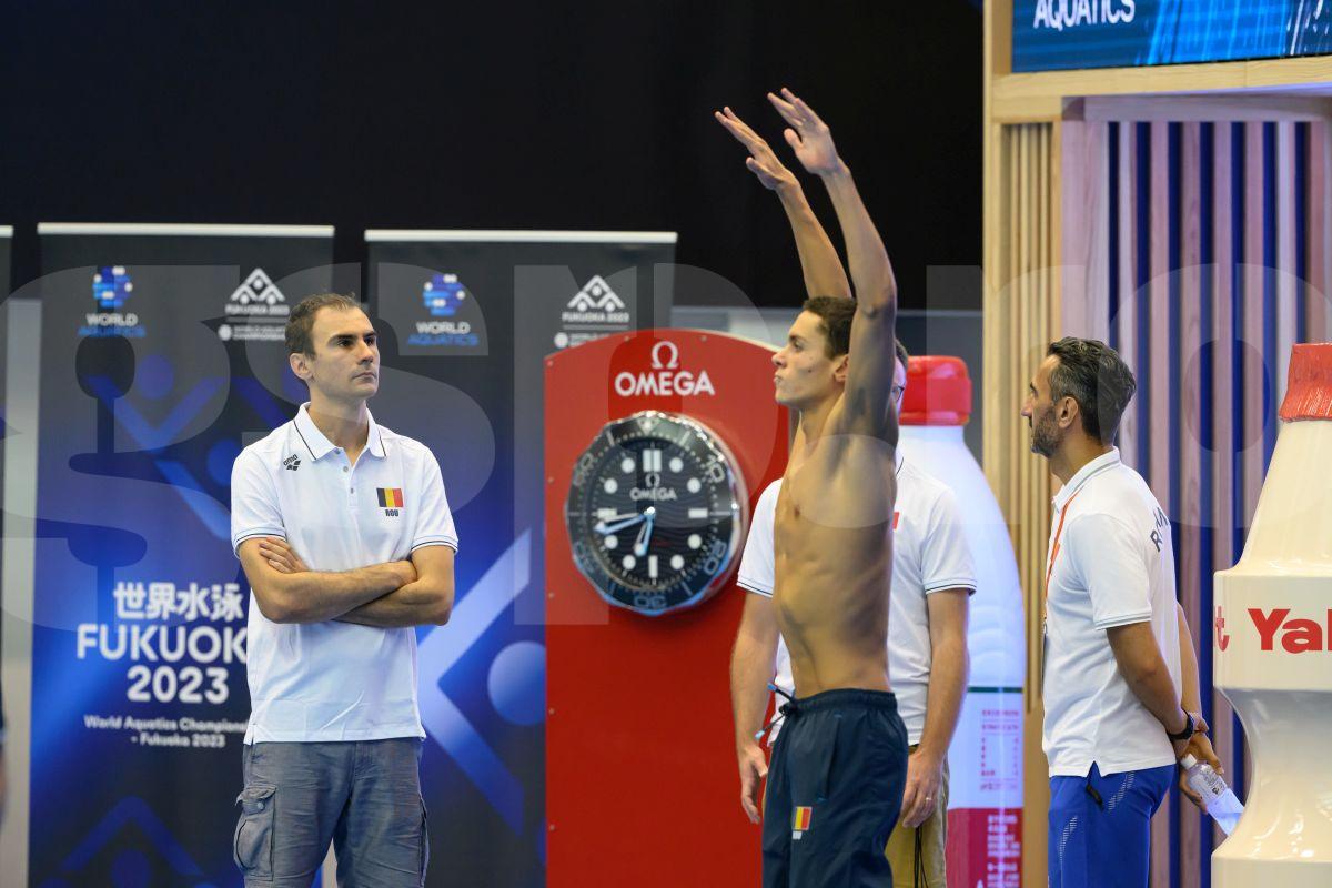 David Popovici, în finala de la 200 de metri liber