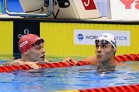 Imaginile momentului » Cum a reacționat David Popovici imediat după finala probei de 200m liber