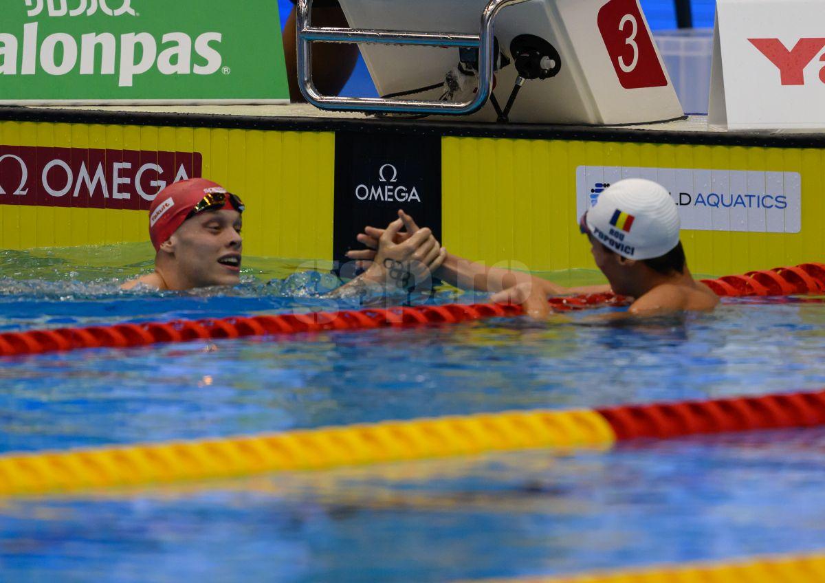David Popovici, în finala de la 200 de metri liber