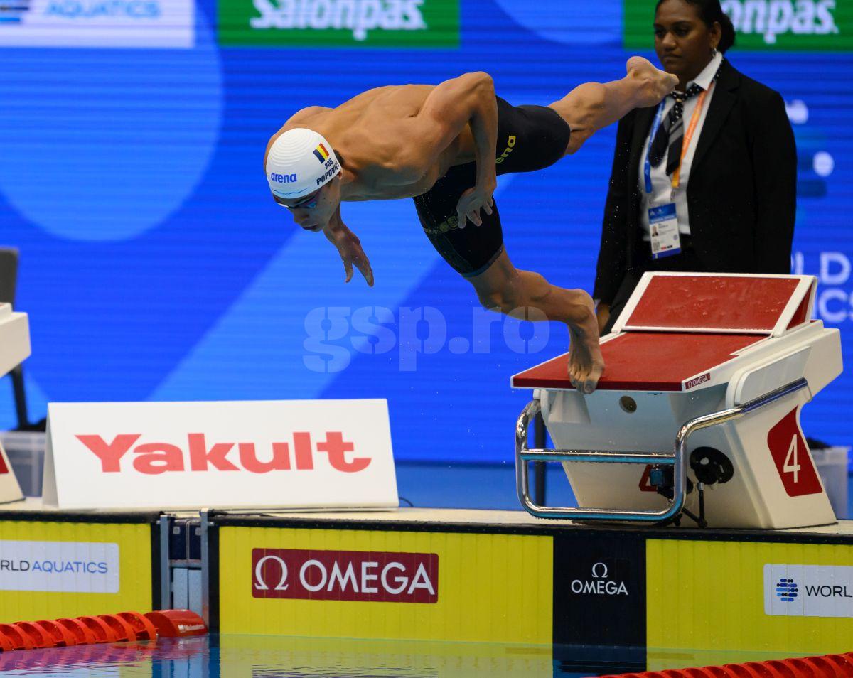 Rezultat ȘOC la CM de la Fukuoka! David Popovici nu a prins podiumul în finala de la 200 metri liber + Prima reacție