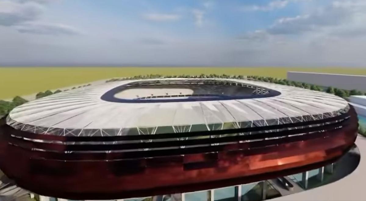 Macheta viitorului stadion Dinamo