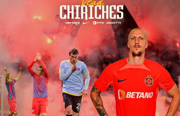 Vlad Chiricheș a semnat cu FCSB: „Bine ai venit acasă!”