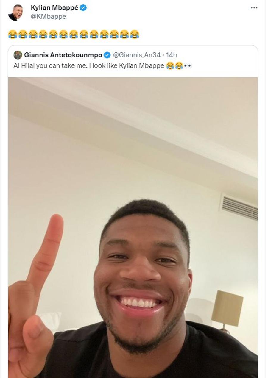 „Luați-mă pe mine, semăn cu Mbappe!” » Glume spumoase de la LeBron James și Antetokounmpo, după oferta ISTORICĂ din fotbal