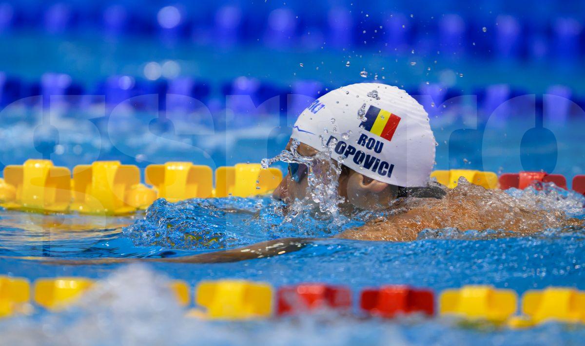 David Popovici, în finala de la 200 de metri liber