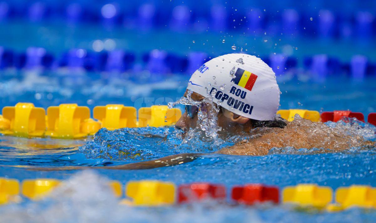 David Popovici, în finala de la 200 de metri liber