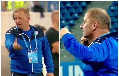 Imagini reprobabile » Dorinel Munteanu și-a înjurat birjărește fotbaliștii: „Nu se pot stăpâni!”
