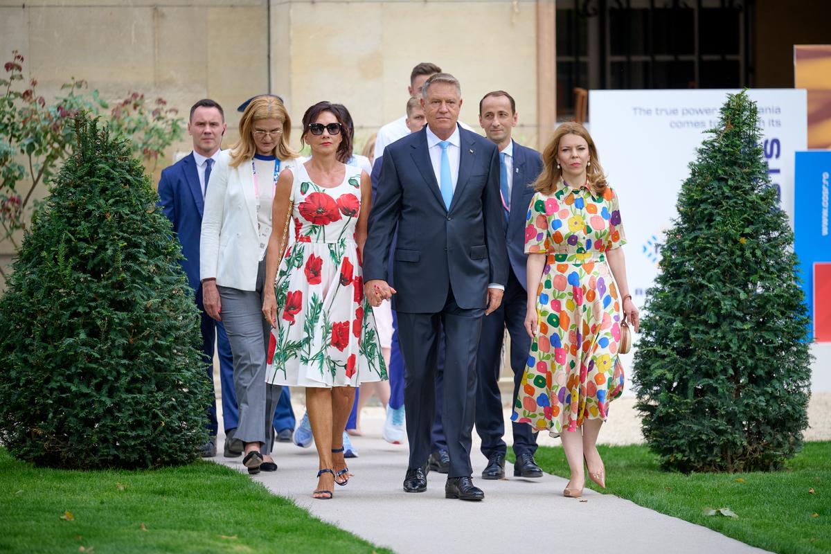 Klaus Iohannis la Jocurile Olimpice de la Paris