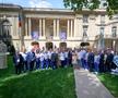 Echipa României în curtea ambasadei FOTO Raed Krishan
