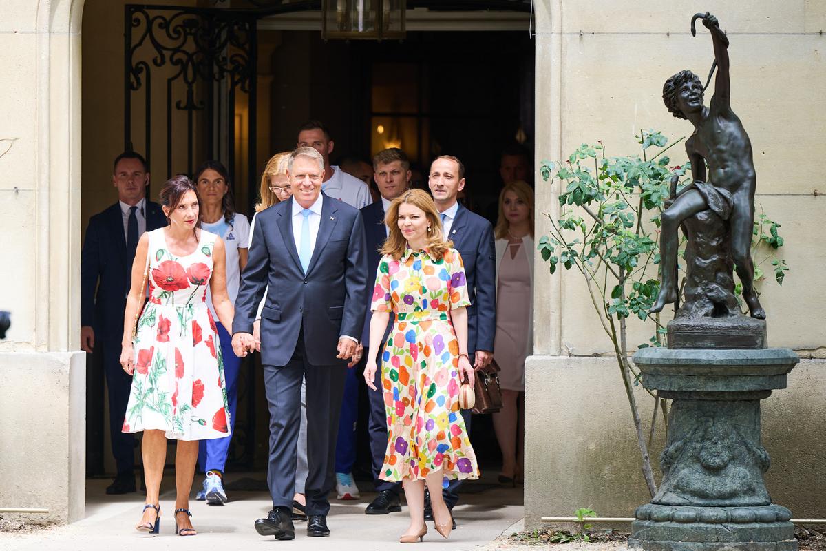 Klaus Iohannis la Jocurile Olimpice de la Paris