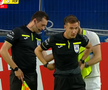 Claudiu Marcu, arbitrul de rezervă. FOTO: captură Prima Sport