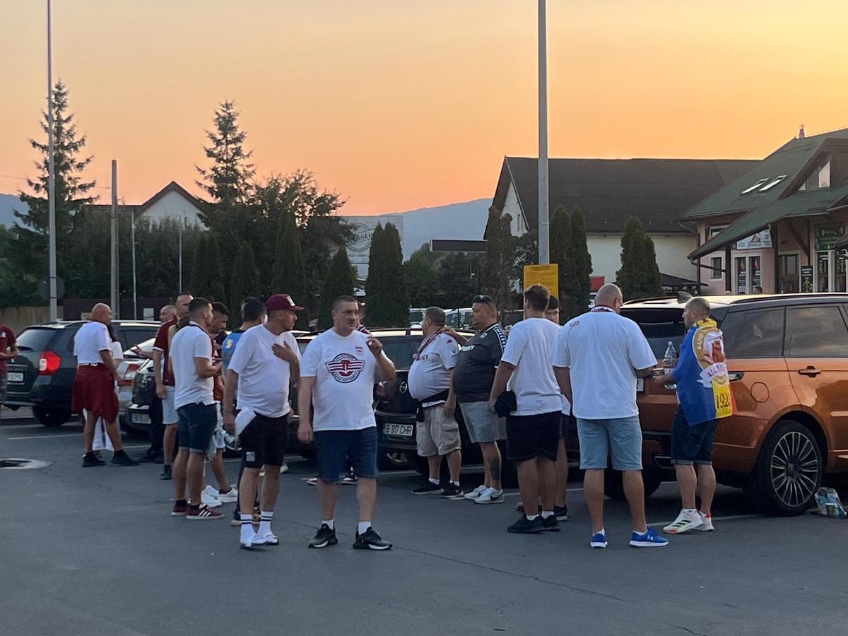 Csikszereda - Rapid, imagini înaintea partidei de la Miercurea Ciuc