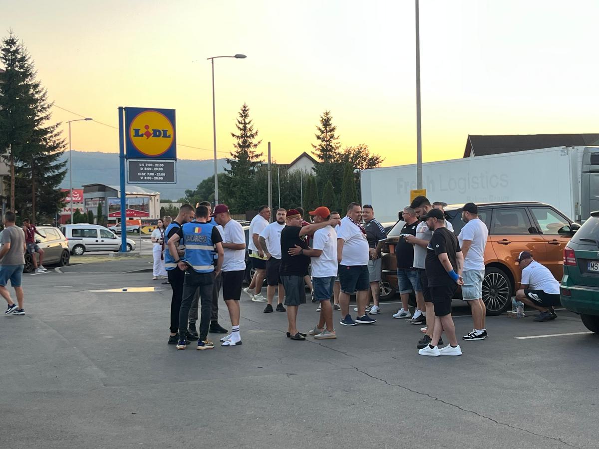 Csikszereda - Rapid, imagini înaintea partidei de la Miercurea Ciuc
