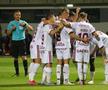 Lars Kramer, Alex Dobre, Onea, Jambor, Petrila și Christensen în Csikszereda - Rapid, în etapa 3 din Superliga. FOTO: Ionuț Iordache