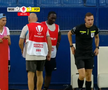 Accidentare horror a tușierului la Metaloglobus - Petrolul. FOTO: captură Prima Sport