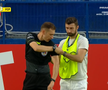 Claudiu Marcu, arbitrul de rezervă. FOTO: captură Prima Sport
