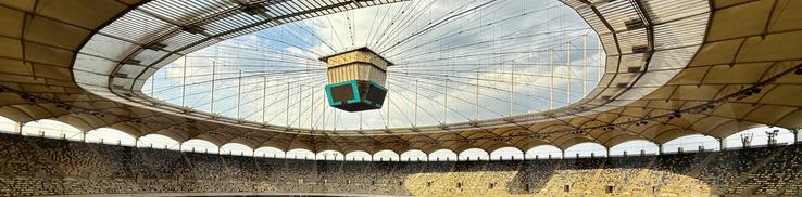 EXCLUSIV. Așa arată noul gazon montat pe Arena Națională. Foto: Andrei Crăițoiu (GSP.RO)