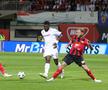 Antoine Baroan în Csikszereda - Rapid, în etapa 3 din Superliga. FOTO: Ionuț Iordache
