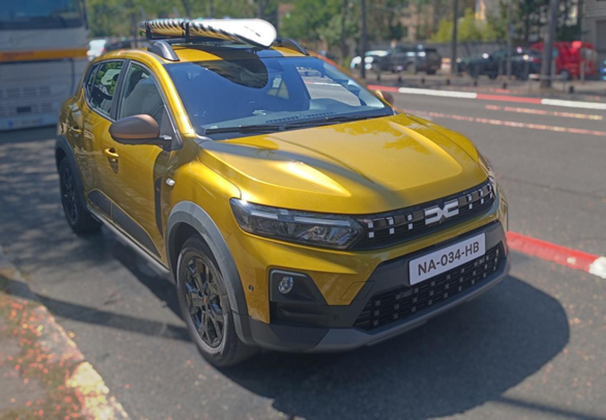 Primele imagini cu Dacia Sandero Stepway