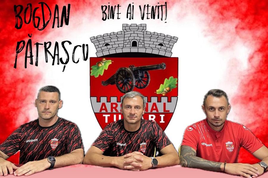 Bogdan Pătrașcu, prezentat la Tunari N-au mai așteptat după Săpunaru » Echipa din Liga 2 a instalat un alt fost internațional pe bancă: „Bine ai venit!”